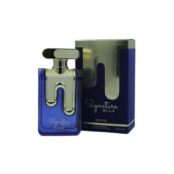 (plu00330) - Apa de Parfum Signature Blue, Rave, Barbati - 100ml