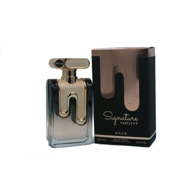 (plu00338) - SIGNATURE NIGHT Parfum Arăbesc,Rave,damă,apa de parfum 100ml