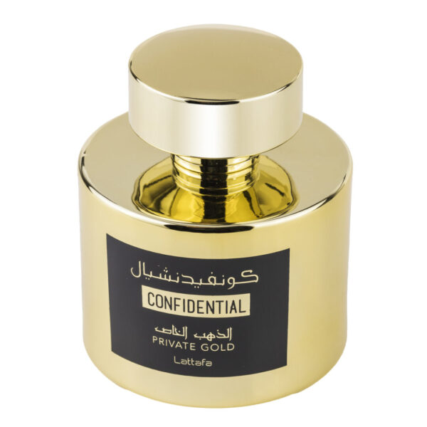 (plu00289) - CONFIDENTIAL PRIVATE GOLD Parfum Arabesc,Lattafa,unisex,apa de parfum 100ml