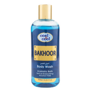 (plu01302) - BODY WASH BAKHOOR, Cool & Cool, Aromatic Bath soft & moisturizing Alcohol Free