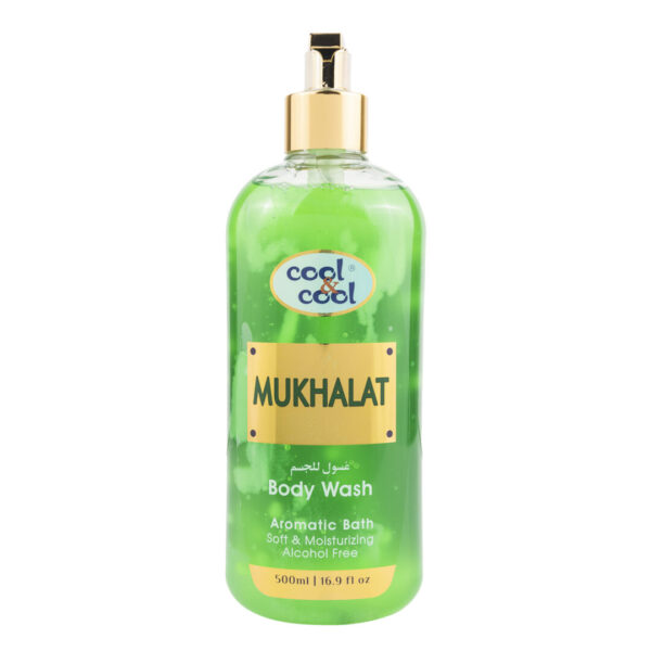 (plu01311) - Gel de Duș Mukhalat, Cool & Cool, Aromatic Bath soft & moisturizing Alcohol Free