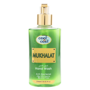 (plu01321) - HAND WASH MUKHALAT - 500ml, Cool & Cool, anti-bacterial kills 99% Germs Alcohol Free