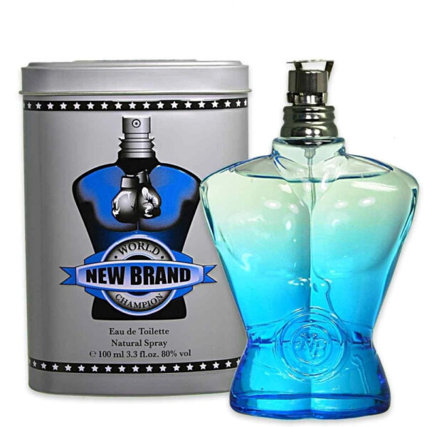 (plu02088) - Apa de Toaleta World Champion Blue, New Brand, Barbati - 100ml