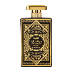 (plu00082) - Parfum Arăbesc Oud Mystery Intense, Al Wataniah, Bărbati, Apă De parfum - 100ml